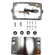 Kodlin Usa License Plate Kit - Amber/Red/White - Chrome - 2030-2309  KUS20301