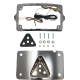 Kodlin Usa License Plate Kit - Amber/Red/White - Chrome - 2030-2311  KUS20351