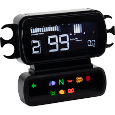 Koso North America D2 LCD - Multifunction Meter - 2210-0660  BA080010