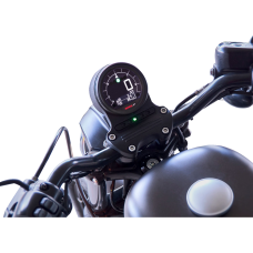 Koso North America DL-04HD Multifunction Gauge - Black - Harley Davidson® - 2212-0906  BA077410