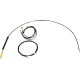 La Choppers Cable Kit - 12" - 14" Handlebars - Black - 0662-1253  LA-8060KT3-13B