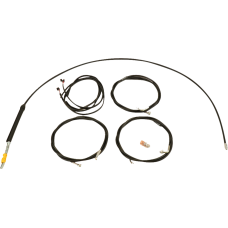 La Choppers Cable Kit - Stock Handlebars - Black - 0662-1187  LA-8059KT3-08B