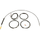 La Choppers Cable Kit - Stock Handlebars - Black - 0662-1187  LA-8059KT3-08B