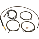 La Choppers Cable Kit - Stock Handlebars - Midnight - 0662-1188  LA-8059KT3-08M