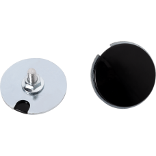La Choppers Fairing Mirror Removal Plug - Gloss Black - 2202-0305  LA-9001-02B