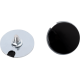 La Choppers Fairing Mirror Removal Plug - Gloss Black - 2202-0305  LA-9001-02B
