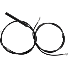 La Choppers Handlebar Cable/Brake Line Kit - 12" - 14" Ape Hanger Handlebars - Black Vinyl - 0662-1257  LA-8062KT-13B
