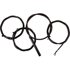 La Choppers Handlebar Cable/Brake Line Kit - Complete - 12" - 14" Handlebars - Midnight - 0662-1179  LA-8059KT2-13M