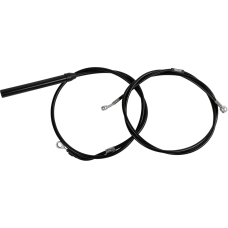 La Choppers Handlebar Cable/Brake Line Kit - Stock Ape Hanger Handlebars - Black Vinyl - 0662-1256  LA-8062KT-08B