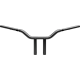 La Choppers Handlebar - One-Piece Kage Fighter - 10" x 1-1/4" - Black - 0601-6618  LA-7346-10B