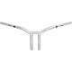 La Choppers Handlebar - One-Piece Kage Fighter - Pullback - 10" x 1-1/4" - Chrome - 0601-6705  LA-7369-10