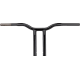 La Choppers Handlebar - One-Piece Kage Fighter - Pullback - 12" x 1-1/4" - Black - 0601-6708  LA-7369-12B