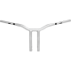 La Choppers Handlebar - One-Piece Kage Fighter - Pullback - 12" x 1-1/4" - Chrome - 0601-6707  LA-7369-12