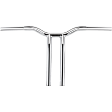 La Choppers Handlebar - One-Piece Kage Fighter - Pullback - 14" x 1-1/4" - Chrome - 0601-6709  LA-7369-14