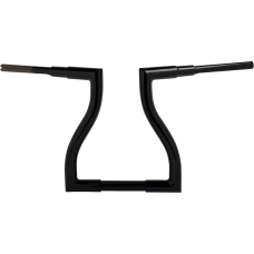 La Choppers Handlebar - Pre-Wired - Thresher - 14" - Black - 0601-6732  LA-7317-14BW