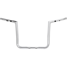 La Choppers Handlebar - Pre-Wired - Twin Peaks - 1-1/4" x 14" - Chrome - 0601-6754  LA-7367-14W