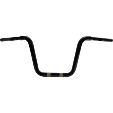 La Choppers Handlebar - Twin Round - 1-1/4" x 10" - Black - 0601-6610  LA-7348-10B