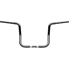 La Choppers Handlebar - Twin Round - 1-1/4" x 12" - Black - 0601-6594  LA-7347-12B