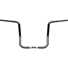 La Choppers Handlebar - Twin Round - 1-1/4" x 14" - Black - 0601-6596  LA-7347-14B
