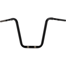 La Choppers Handlebar - Twin Round - 1-1/4" x 14" - Black - 0601-6614  LA-7348-14B