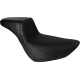 Le Pera Kickflip Daddy Long Legs Low Rider Seat - Basket Weave - Black - FL/FX '18-'24 - 0802-1543  LYR-590DLBW