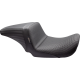 Le Pera Kickflip Up Front Seat - Basketweave - Black - Dyna '06-'17 - 0803-0702  LKU-591BW