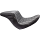 Le Pera Kickflip Up Front Seat - Double Diamond - Black - FL/FX '18-'24 - 0802-1551  LYRU-590DD