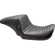 Le Pera Kickflip Up Front Seat - Pleated - Black - Dyna '06-'17 - 0803-0703  LKU-591PT