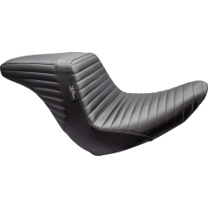 Le Pera Kickflip Up Front Seat - Pleated - Black - FL/FX '18-'24 - 0802-1553  LYRU-590PT