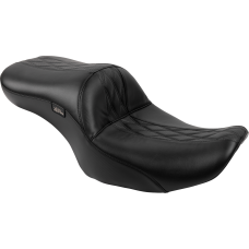 Le Pera Maverick Seat - without Backrest - Hot Rod HR2 - Black - FLH/FLT '23-'24 - 0801-1880  LV-957HR2