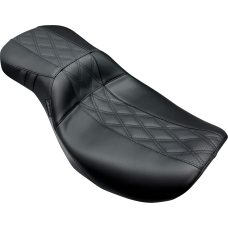 Le Pera Outcast Daddy Long Legs Seat - 2Up - w/o Backrest - GT2 Inlay - FLH/FLT '23-'24 - 0801-1895  LV-997DLGT2