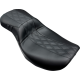 Le Pera Outcast Daddy Long Legs Seat - 2Up - w/o Backrest - GT2 Inlay - FLH/FLT '23-'24 - 0801-1895  LV-997DLGT2