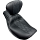 Le Pera Outcast Seat - With Backrest - GT2 Inlay - FLH/FLT '23-'24 - 0801-1884  LV-987BRGT2