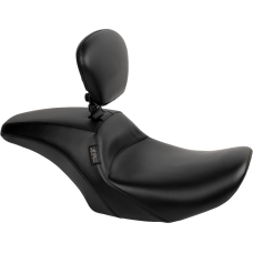 Le Pera Outcast Seat - With Backrest - Plain - FLH/FLT '23-'24 - 0801-1883  LV-987BR