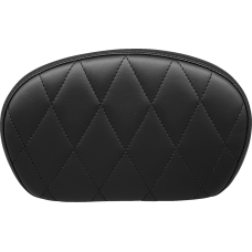 Le Pera Sissy Bar Pad - Medium - Diamond - Dull Black - 0801-1513  L-SBP02DM-DULL