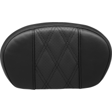 Le Pera Sissy Bar Pad - Medium - GT2/HR2 - Perforated Black - 0801-1516  L-SBP02GT/HR2