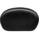 Le Pera Sissy Bar Pad - Medium - Smooth - Shiny Black - 0801-1523  L-SBP02S-SH