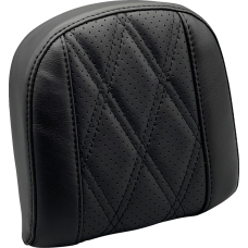 Le Pera Sissy Bar Pad - Small - GT2/HR2 - Perforated Black - 0801-1528  L-SBP03GT/HR2