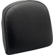 Le Pera Sissy Bar Pad - Small - Smooth - Dull Black - 0801-1533  L-SBP03S-DULL