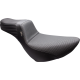 Le Pera Tailwhip Daddy Long Legs Low Rider Seat - Basketweave - Black - FL/FX '18-'23 - 0802-1540  LYR-580DLBW