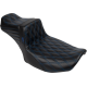 Le Pera Tailwhip Daddy Long Legs Seat - Blue Double Diamond Stitch - FLH/FLT '23-'24 - 0801-1854  LV-587DLDD-BE01
