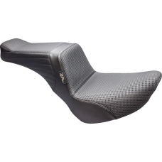 Le Pera Tailwhip Seat - Basketweave - Black - FLSL/FXBB '18-'23 - 0802-1535  LY-580BW