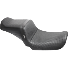 Le Pera Tailwhip Seat - Basketweave - Black - FXD '04-'05 - 0803-0756  LF-581BW