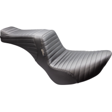 Le Pera Tailwhip Seat - Pleated - Black - FLSL/FXBB '18-'23 - 0802-1536  LY-580PT