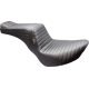 Le Pera Tailwhip Seat - Pleated - Black - FLSL/FXBB '18-'23 - 0802-1536  LY-580PT