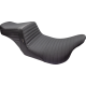 Le Pera Tailwhip Seat - Pleated w/ Grip Tape - Black - FL '08-'23 - 0801-1540  LK-587PTGP