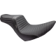 Le Pera Tailwhip Seat - Pleated w/ Grip Tape - Black - FL/FX '18-'23 - 0802-1537  LYR-580PTGP