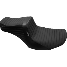 Le Pera Tailwhip Seat - Pleated w/ Gripper - FLH/FLT '23-'24 - 0801-1709  LV-587PTGP