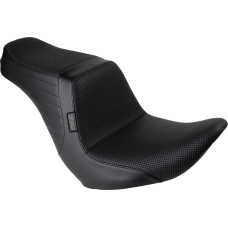 Le Pera Tailwhip Up Front Seat - Basket Weave - Black - FLSB/FXLR '18-'24 - 0802-1547  LYRU-580BW
