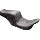 Le Pera Tailwhip Up Front Seat - Double Diamond w/ Chestnut Thread - FL '08-'24 - 0801-1547  LKU-587DD-CHET